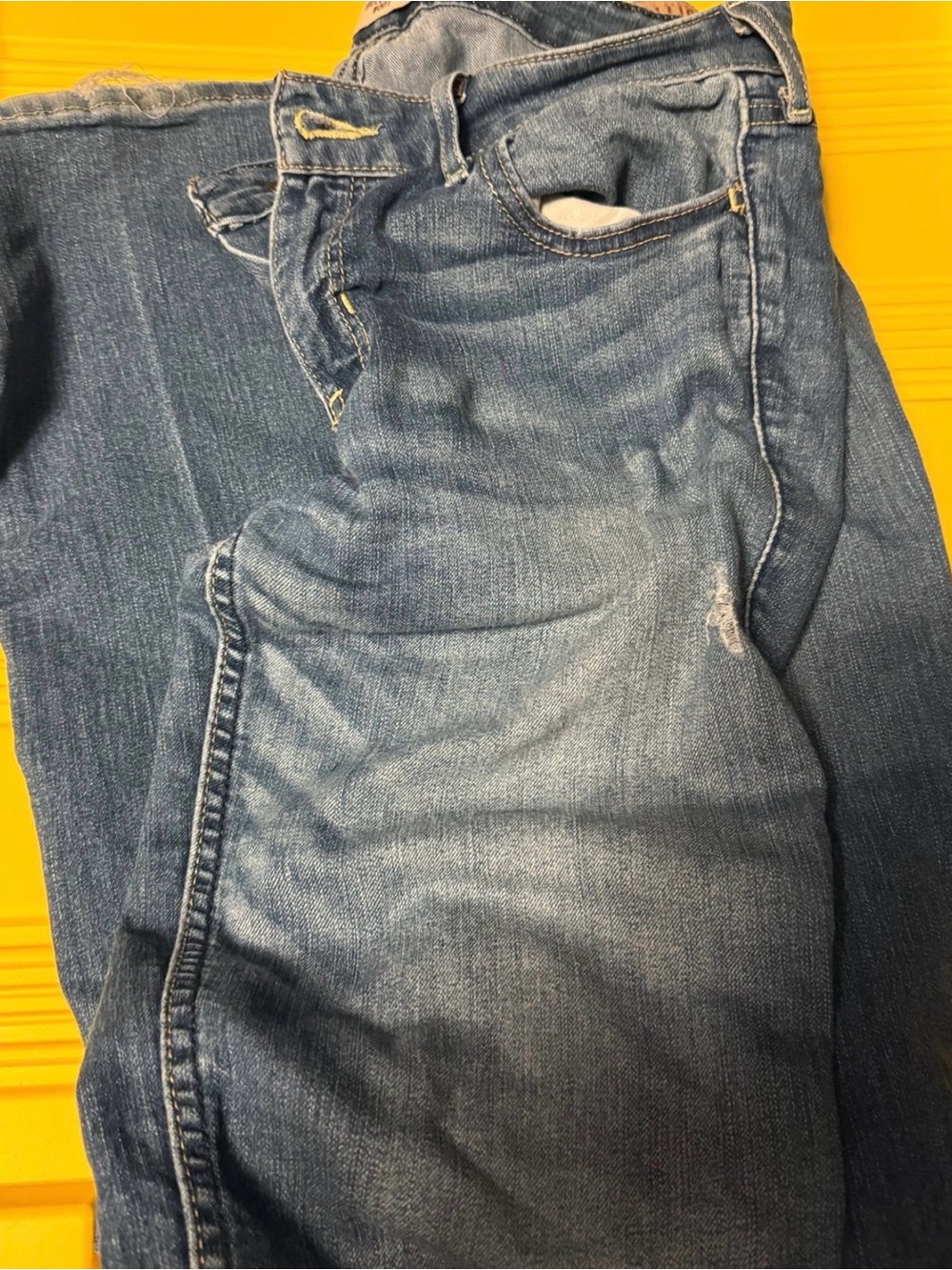 Hollister Bootcut 5R Denim Jeans - Classic Mid Wash